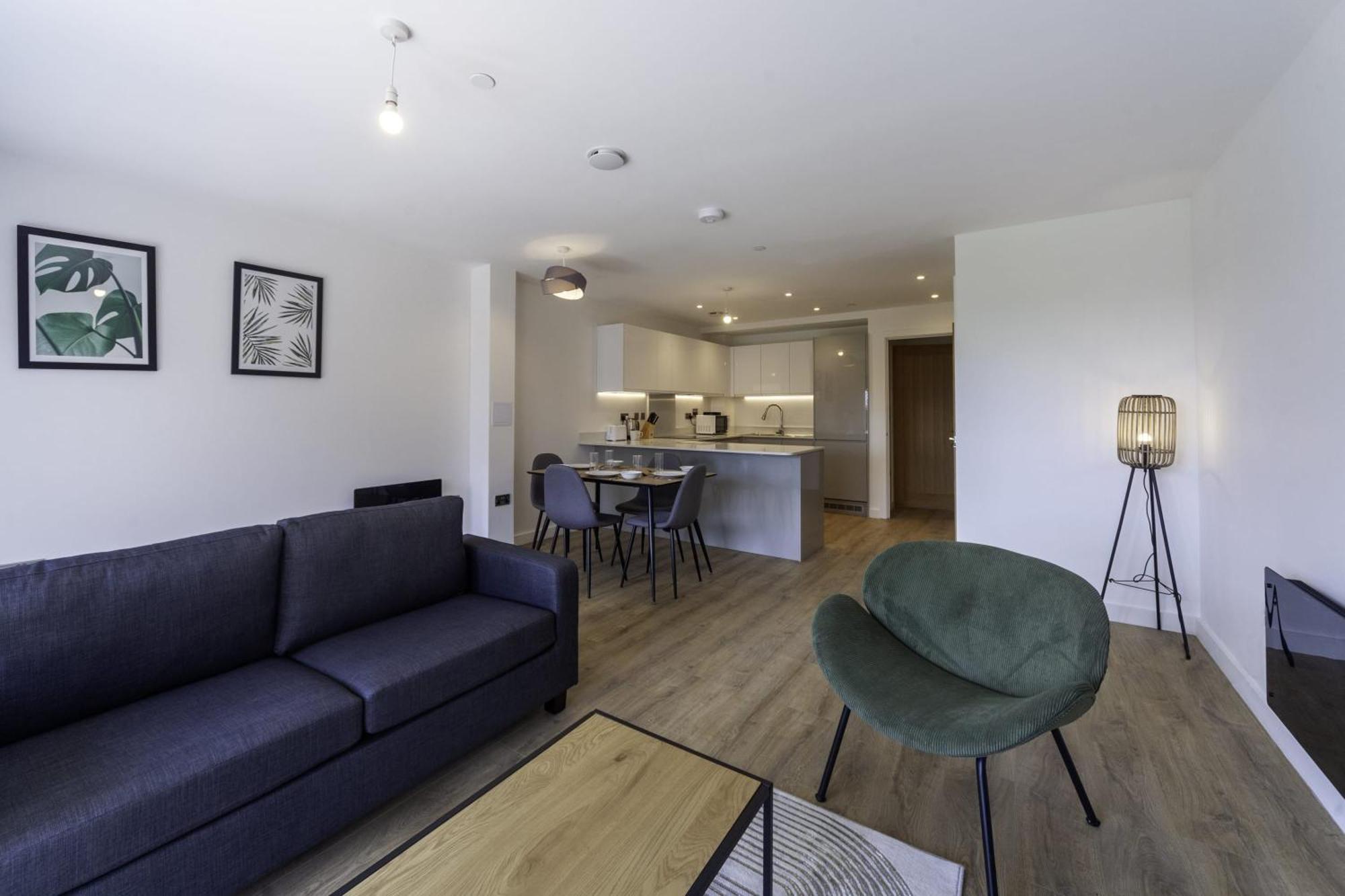 Lovely 2 Bedroom Apartment In Central Ashford Ashford  Eksteriør billede